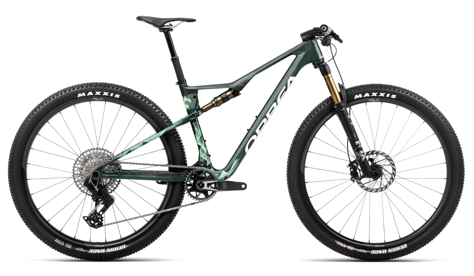 Orbea Oiz M-Team AXS Carbon Dual Suspension Mountain Bike 2025 