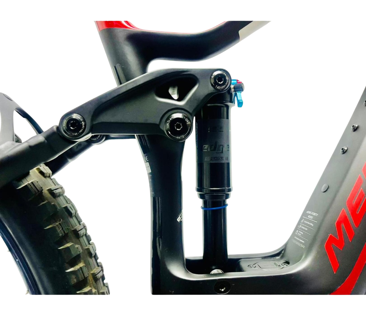 Pre-Owned Merida E One- Forty Carbon Mountain E-Bike - Medium