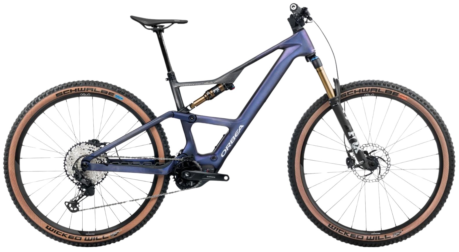Orbea Rise SL M10 630Wh Carbon Dual Suspension Mountain eBike 2025 