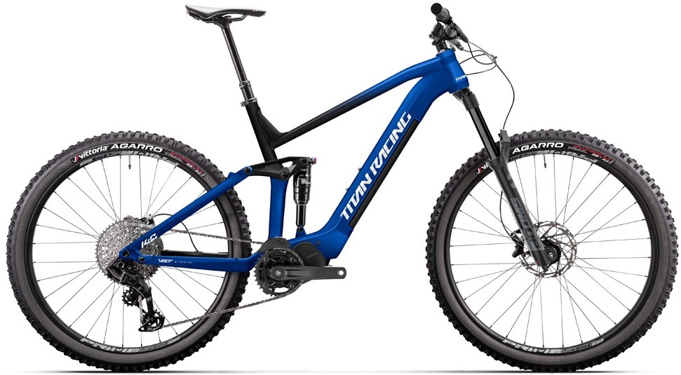 Titan Volt E-One Aluminium Dual Suspension Mountain eBike 2025
