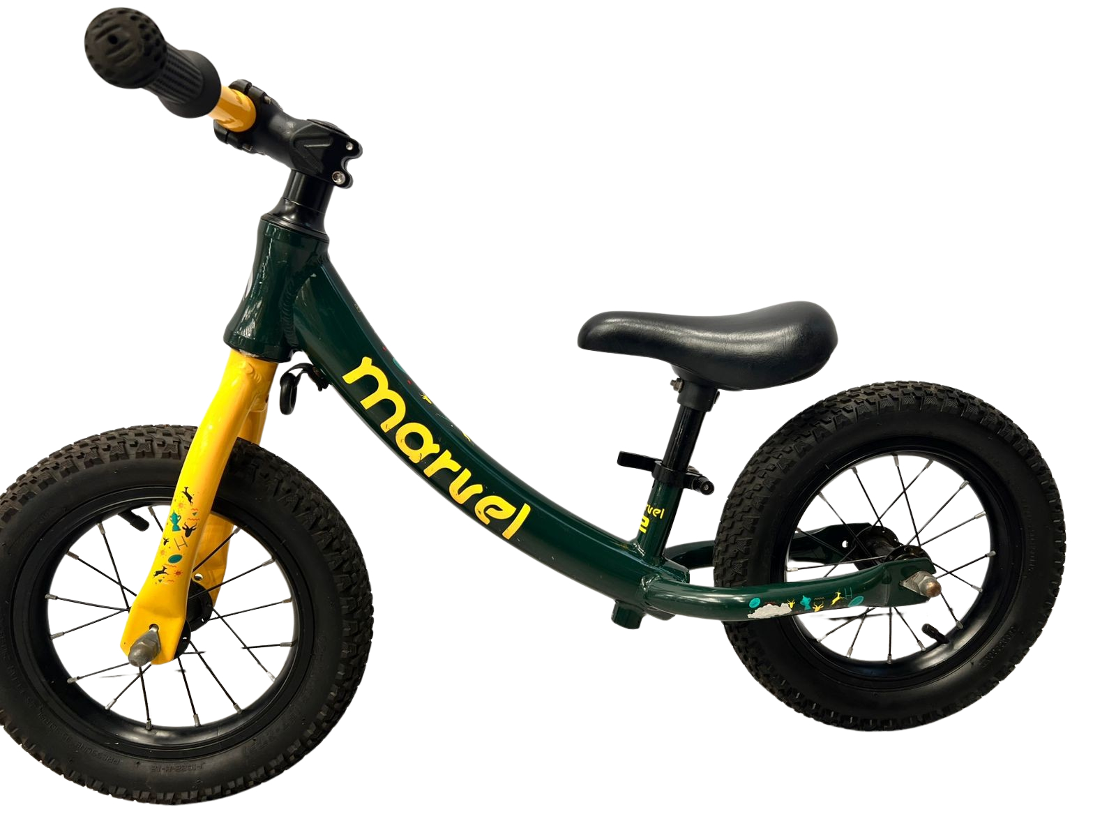 Pre-Owned Marvel Bokkie 12 Inch Junior Balance Bike 