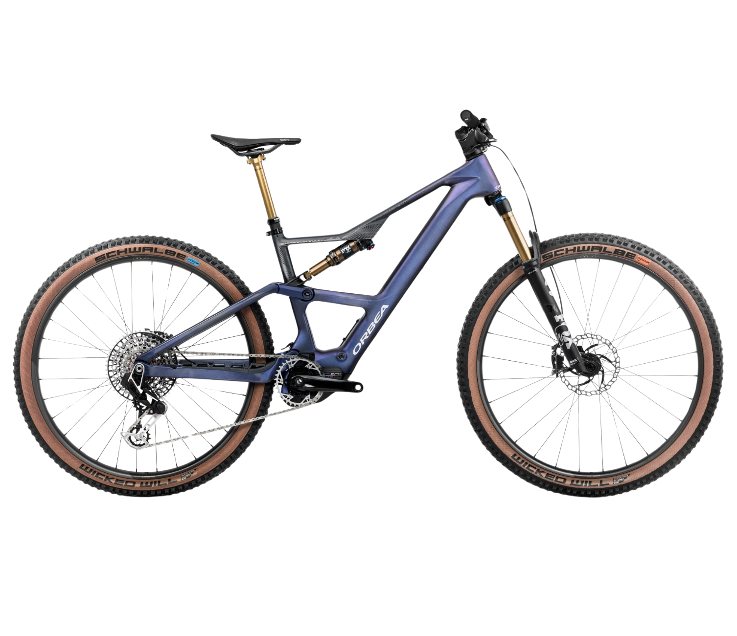 Orbea Rise SL M-LTD 630Wh Carbon Dual Suspension Mountain eBike 2025