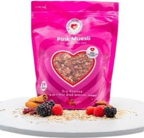 P4W Muesli Sachet 350g - Pink