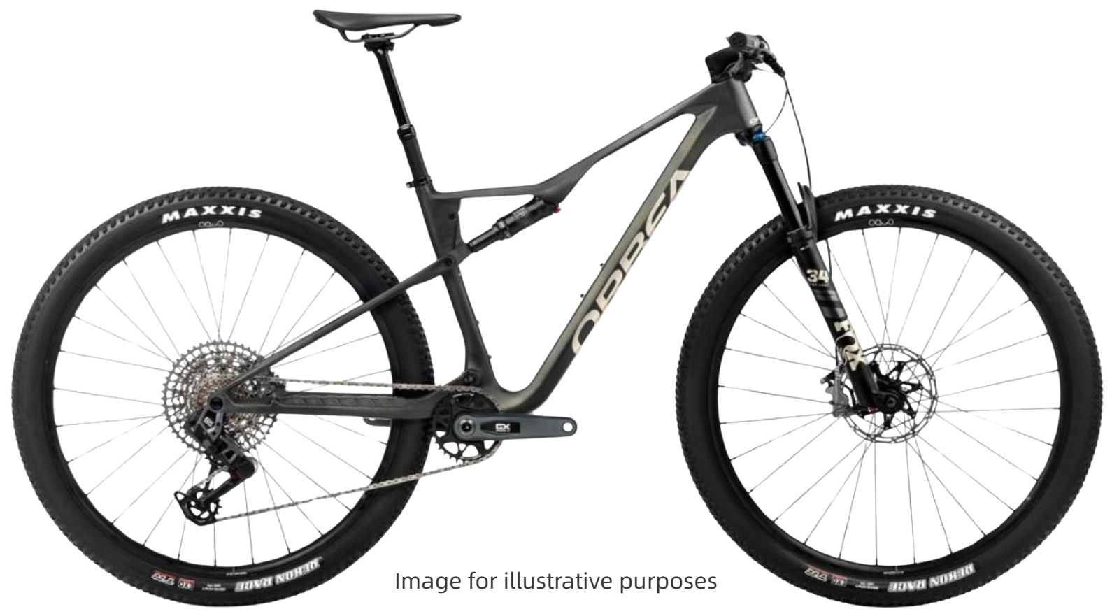 Demo Orbea Oiz M11 AXS Transmission Dual Suspension Carbon MTB - Large