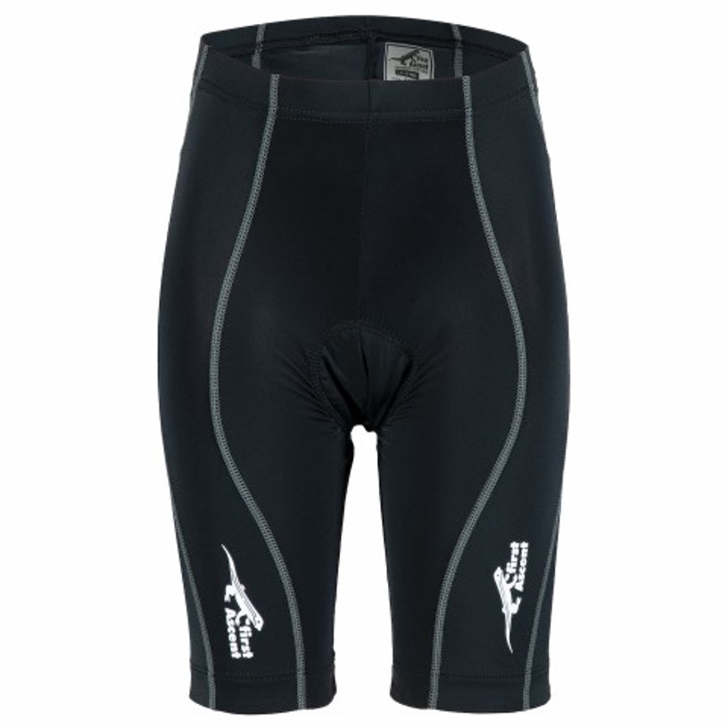First Ascent Black Junior Shorts 
