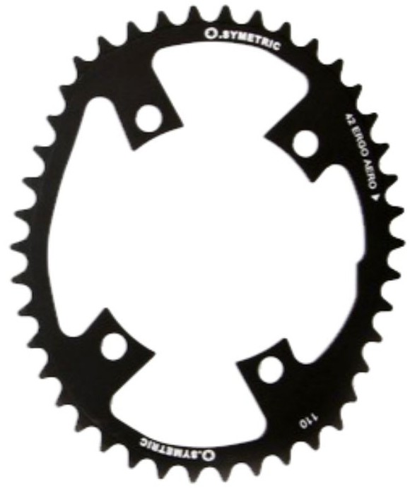 O.Symetric Ergo Aerosymetric Triathlon Chainring - 110mm BCD
