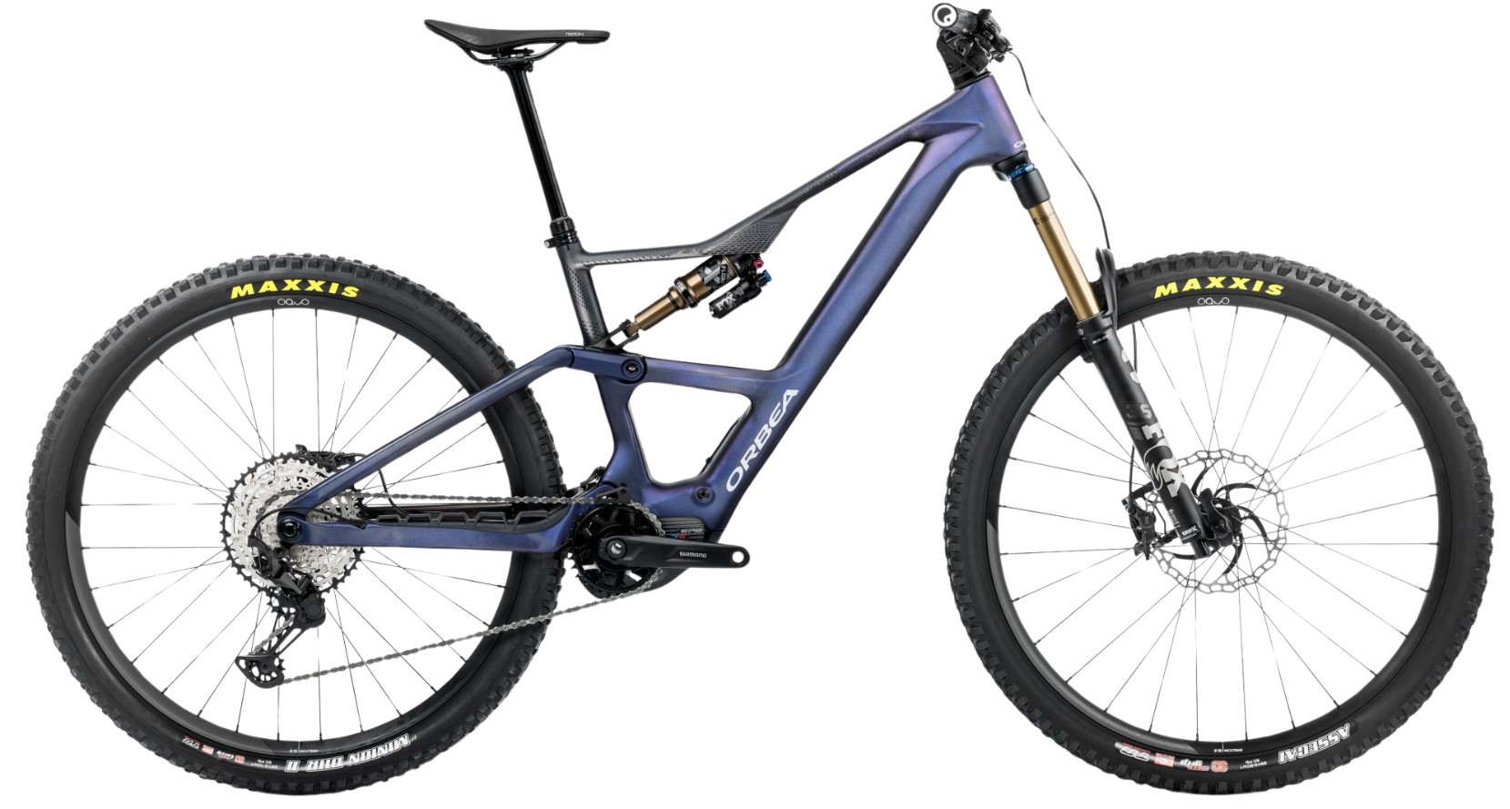Orbea Rise LT M10 630Wh Carbon Dual Suspension Mountain eBike 2025