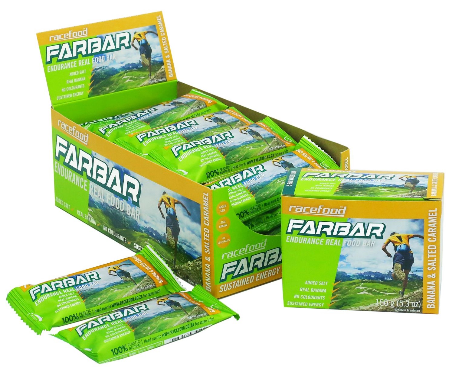 Fast Bar Salted Caramel Banana - 5 Pack 