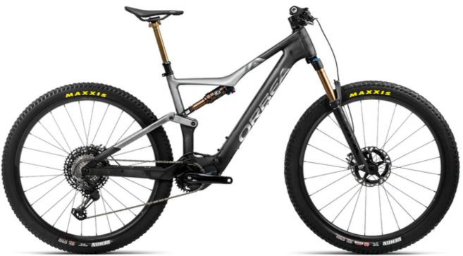Orbea Rise M-LTD Dual Suspension Carbon Mountain eBike 2024 