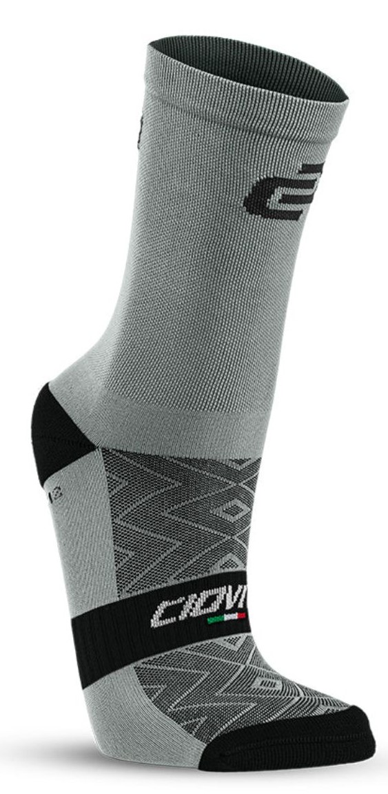 Ciovita Crew Unisex Grey Socks 