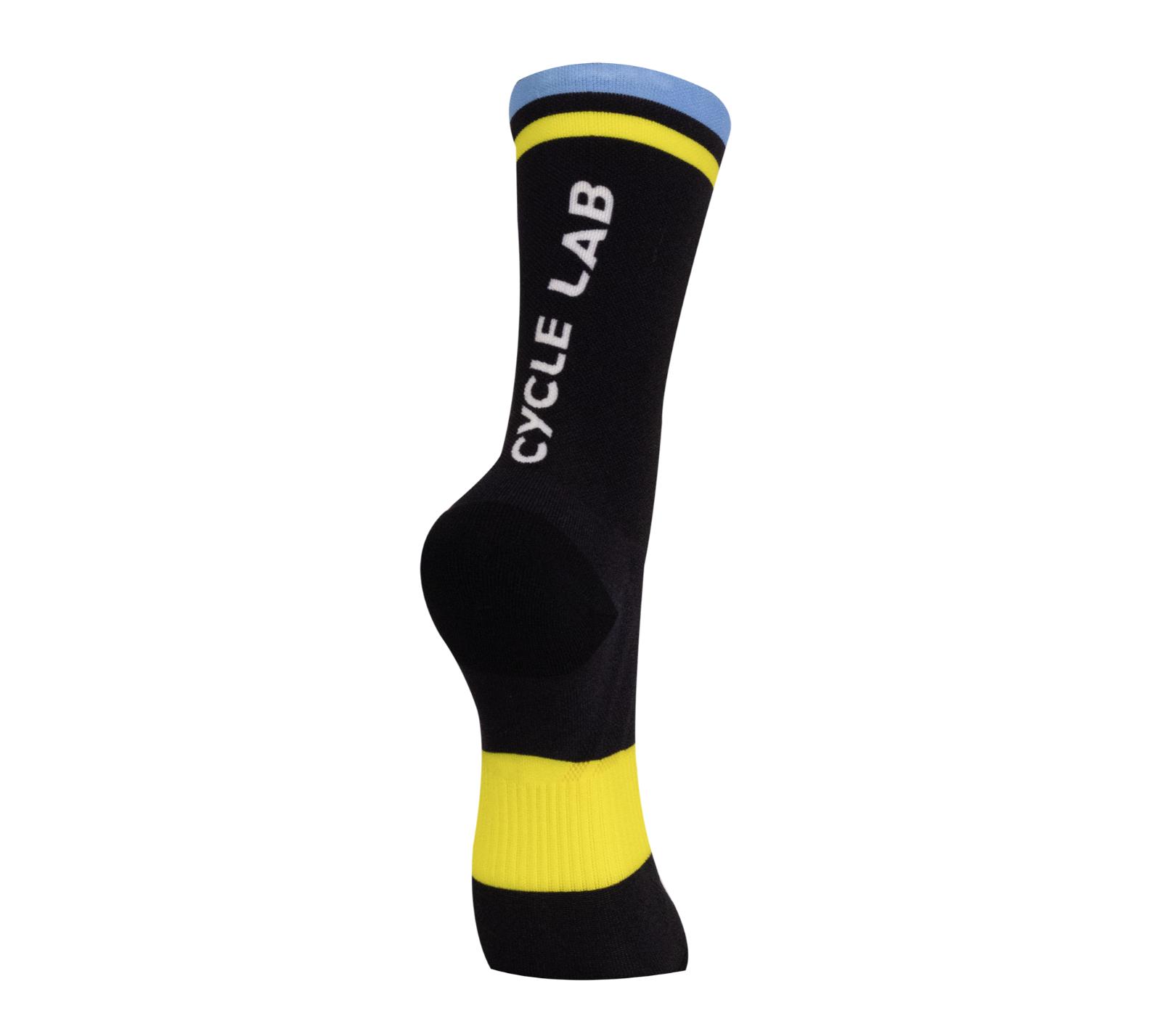 Cycle Lab Printed Black Unisex Socks 