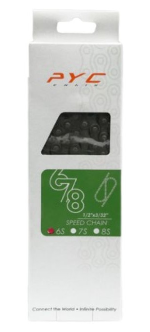 PYC X 116l  6/7/8spd Chain 